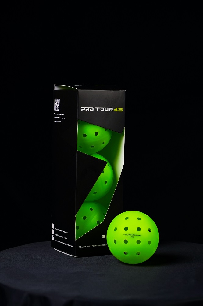 Quả Bóng Pickleball Spinx Tournament 48 Chính Hãng - Độ Bền Ổn Định - 48 Lỗ - Đường Bay Chuẩn - Cảm Giác Đánh Chắc Tay